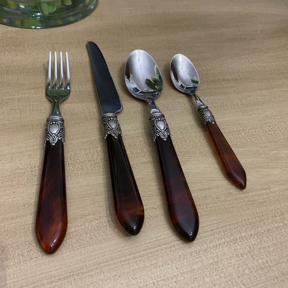 Bugatti Italy Oxford Stainless Steel Flatware Set